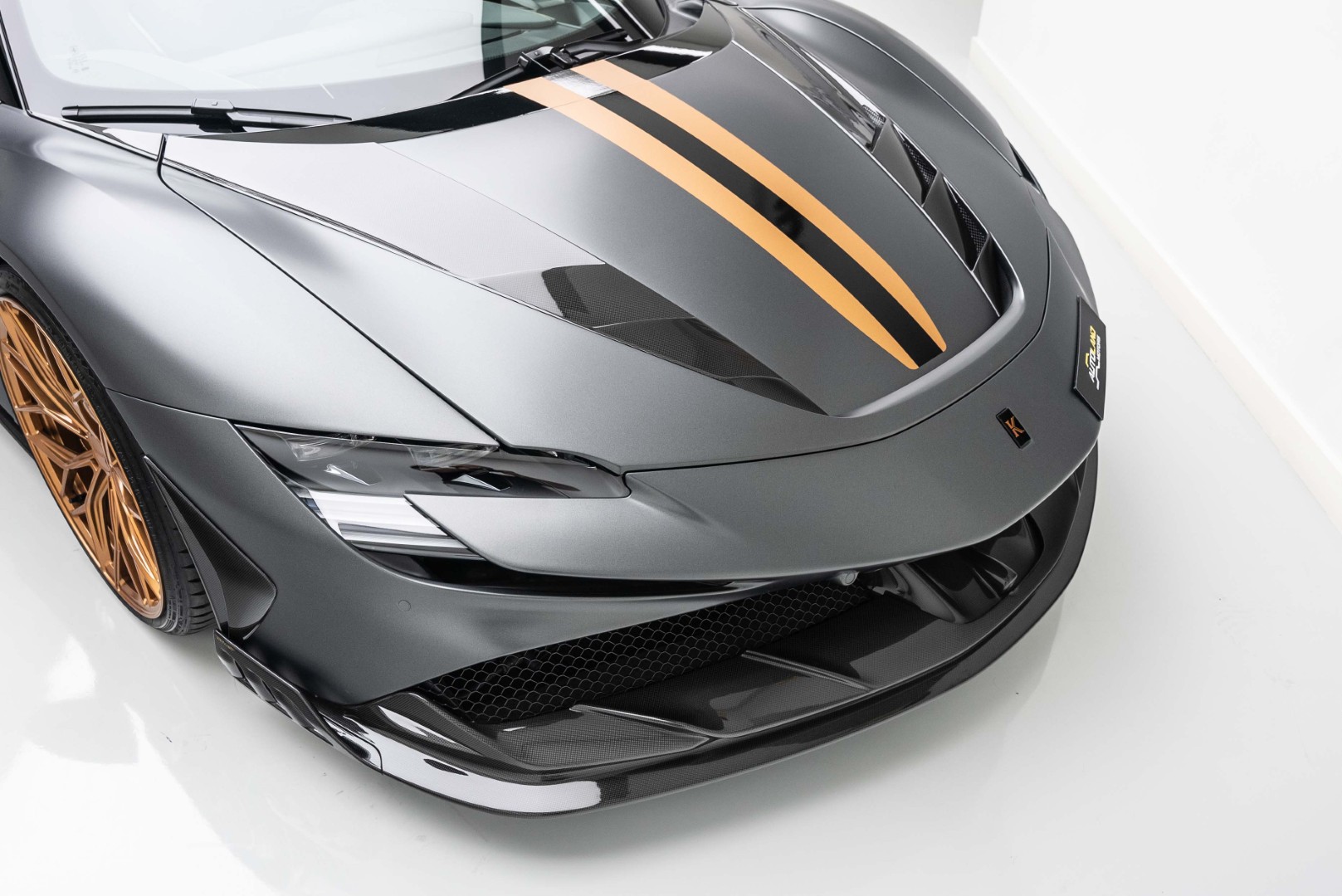 2023 FERRARI SF90 SPIDER BY KEYVANY 1OF20 UNDER DEALER SERVICES